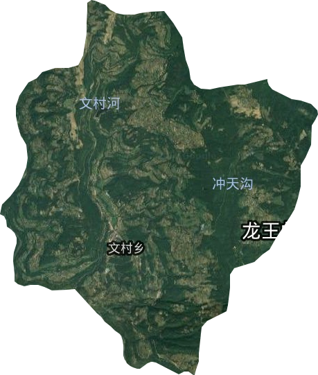 文村乡卫星图
