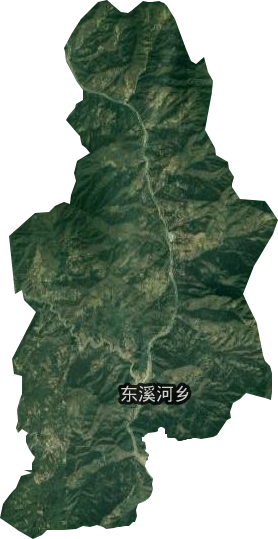东溪河乡卫星图