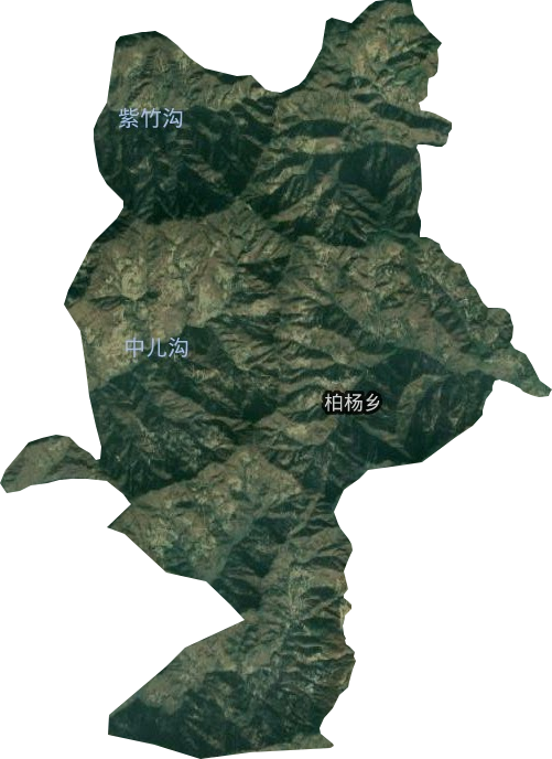 柏杨乡卫星图