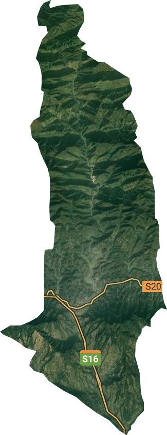 普济镇卫星图