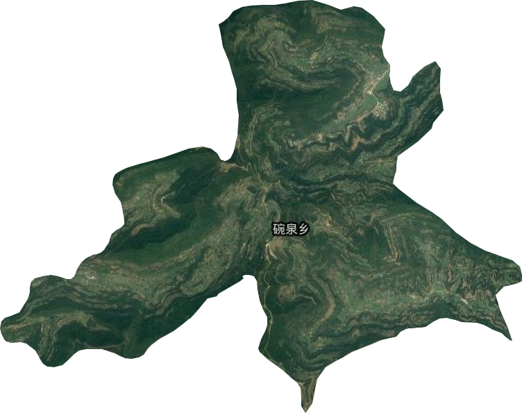 碗泉乡卫星图