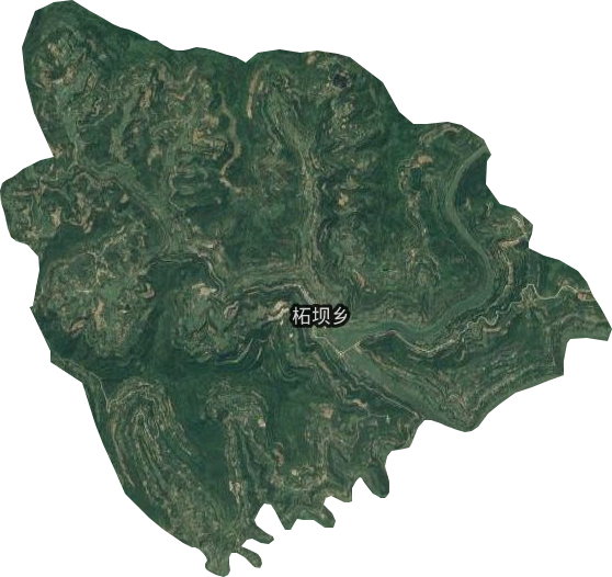柘坝乡卫星图