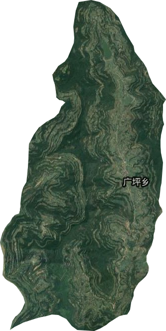广坪乡卫星图