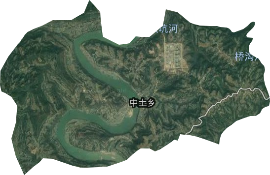 中土乡卫星图