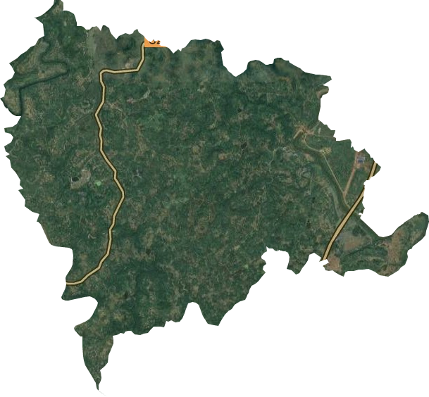 安居镇卫星图