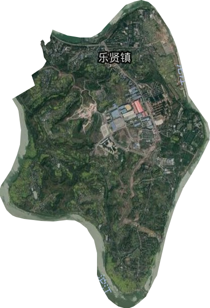 乐贤镇卫星图