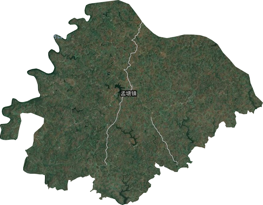 孟塘镇卫星图