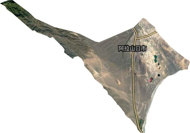 阿拉山口市卫星图