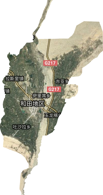 和田市卫星图
