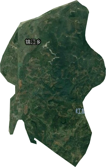 锦江乡卫星图