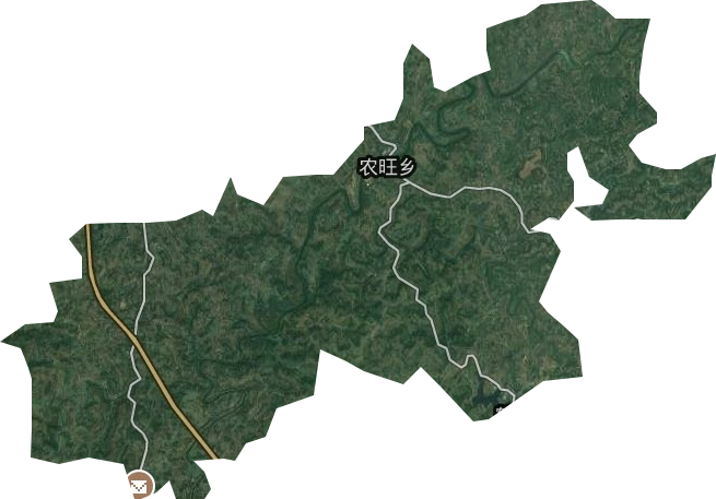 农旺乡卫星图