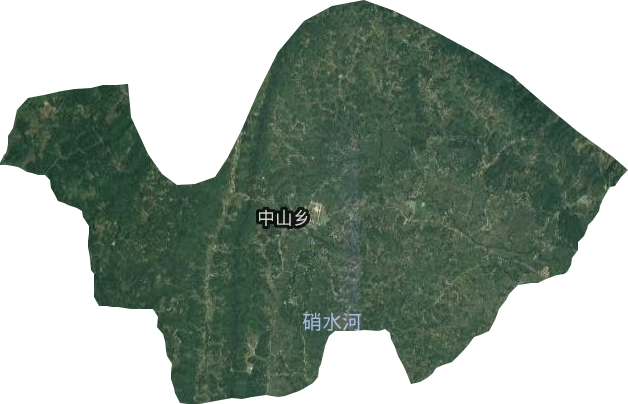 中山乡卫星图