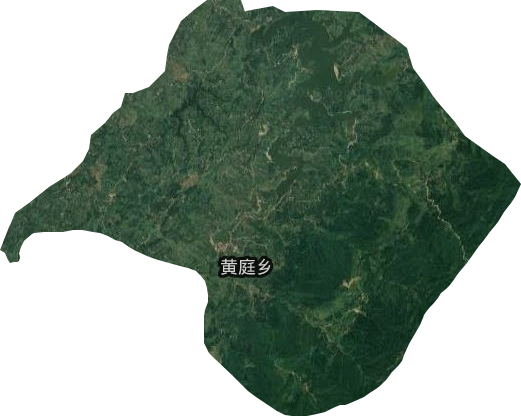 黄庭乡卫星图