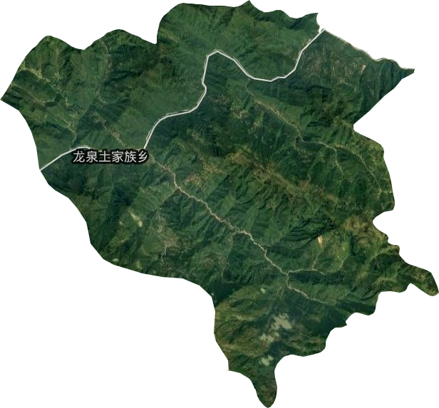 龙泉土家族乡卫星图
