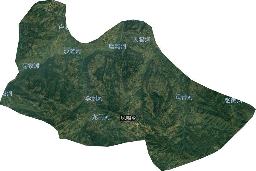 凤鸣乡卫星图