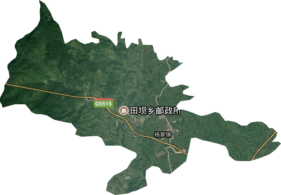 杨家镇卫星图