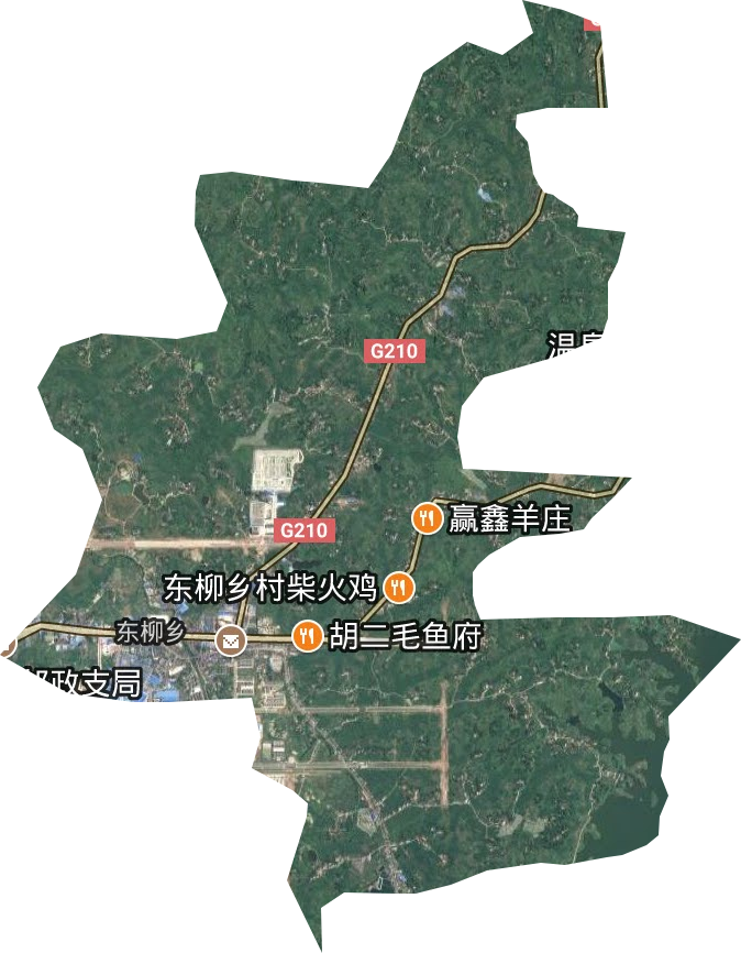 东柳乡卫星图