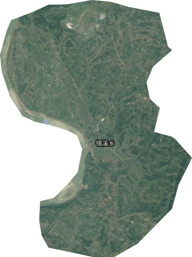 锡溪乡卫星图