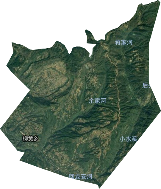 柳黄乡卫星图