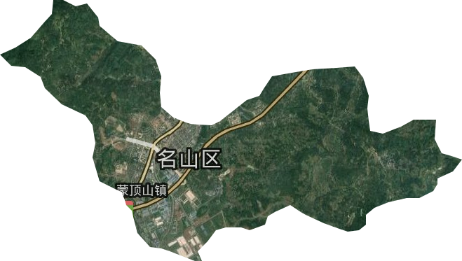 蒙阳镇卫星图