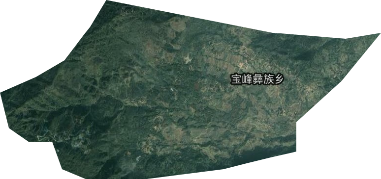 宝峰彝族乡卫星图