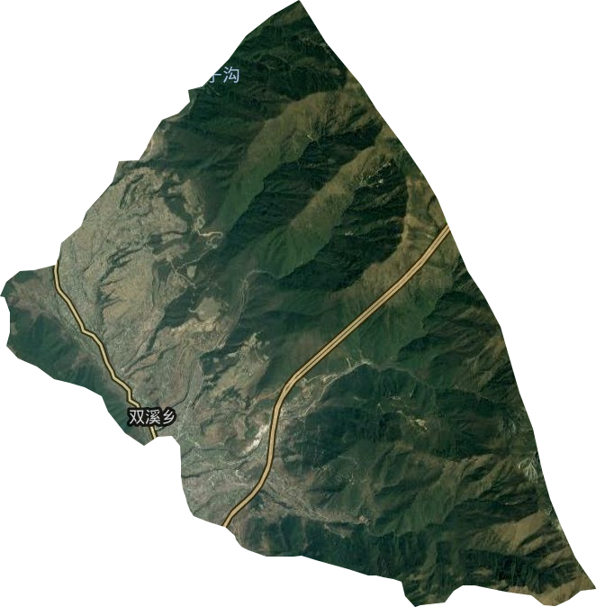 双溪乡卫星图