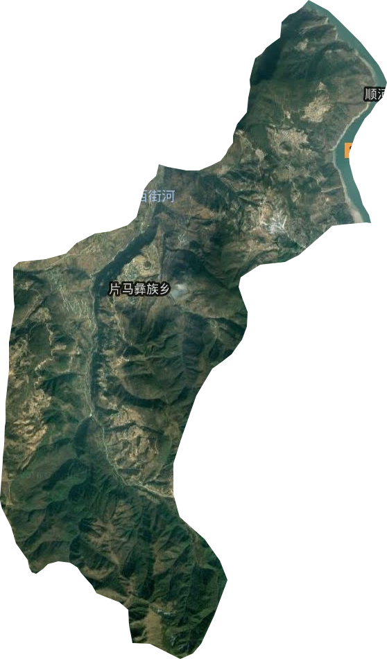 片马彝族乡卫星图