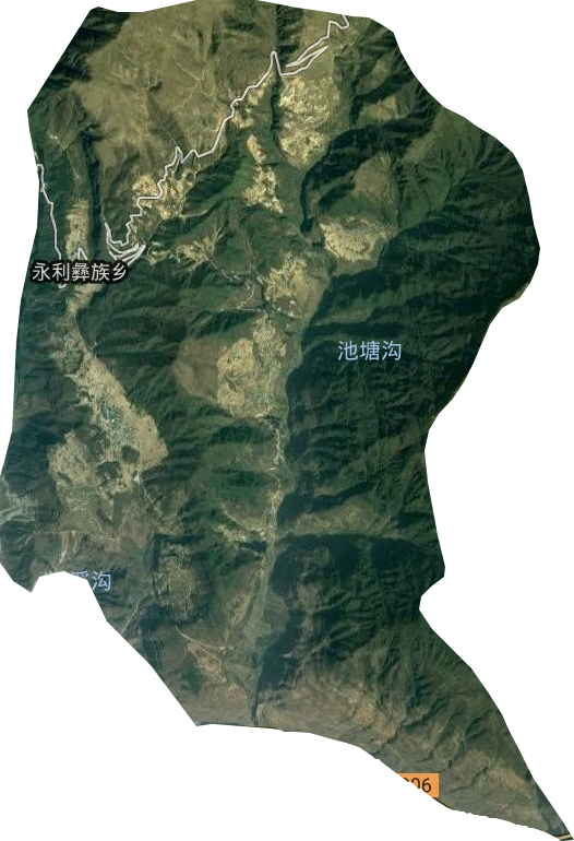 永利彝族乡卫星图