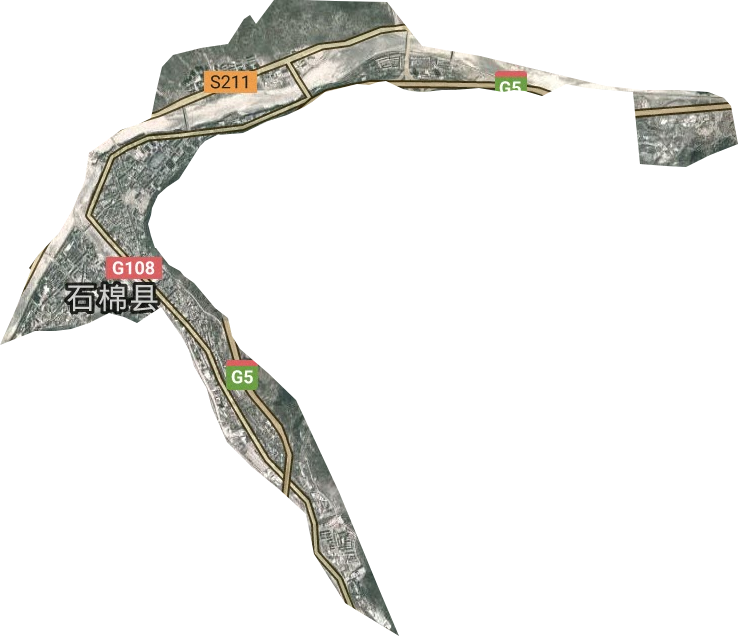 棉城街道卫星图