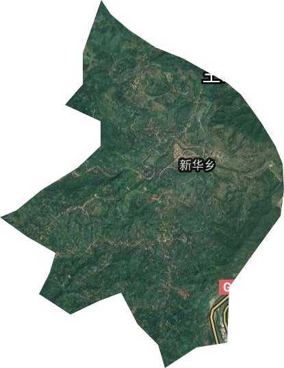 新华乡卫星图