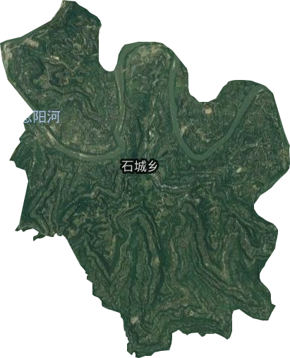 石城乡卫星图