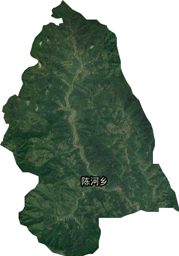 陈河乡卫星图