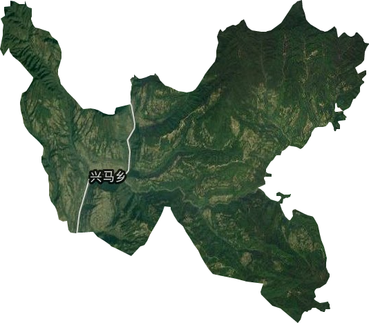 兴马乡卫星图