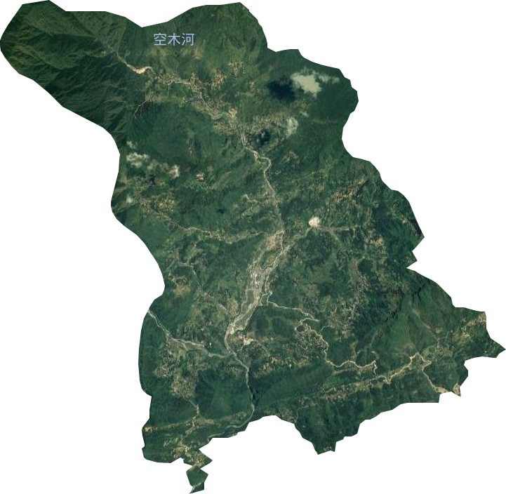 坪河乡卫星图