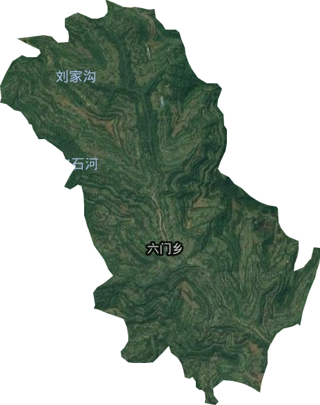 六门乡卫星图