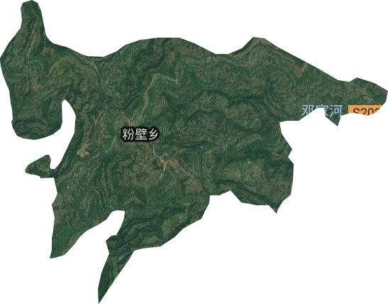 粉壁乡卫星图