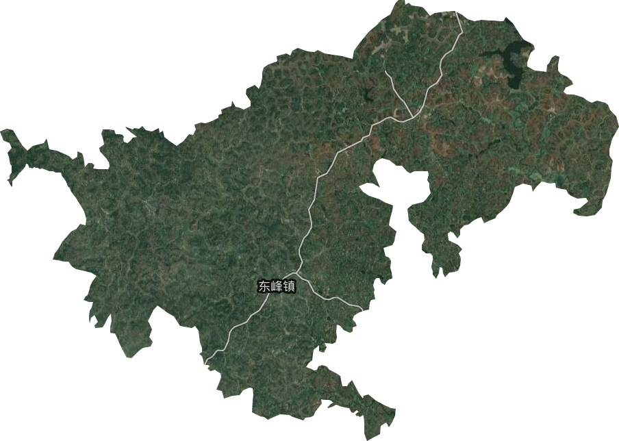 东峰镇卫星图