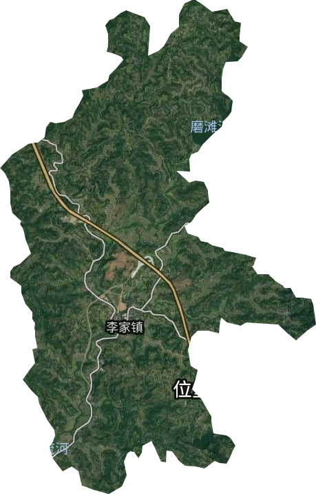 李家镇卫星图