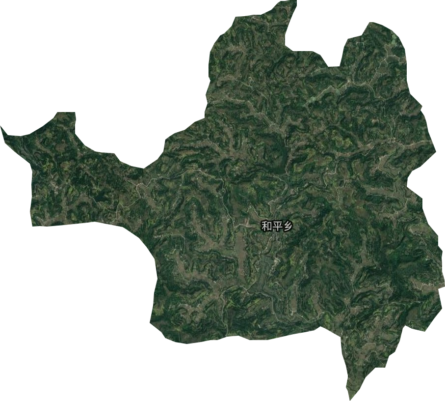 和平乡卫星图