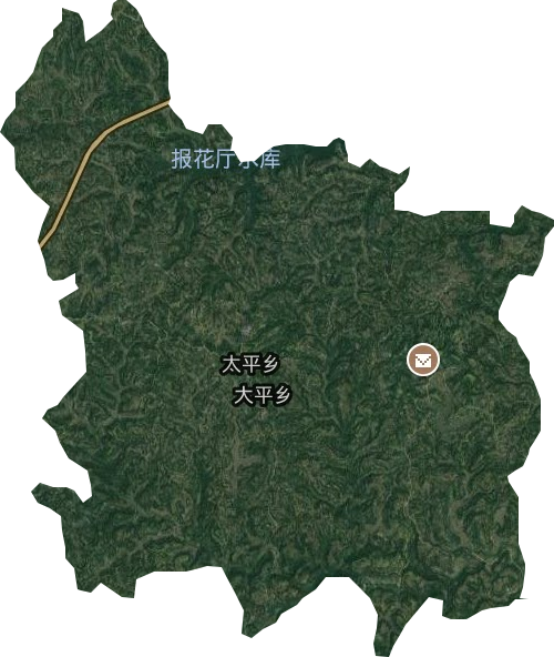 大平乡卫星图