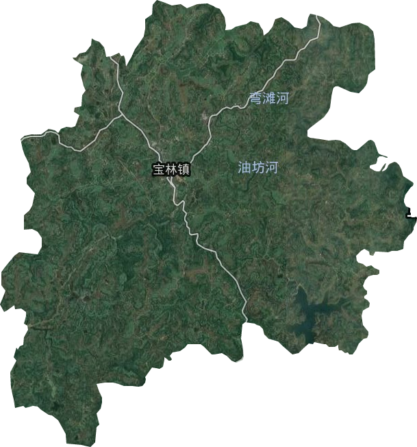 宝林镇卫星图