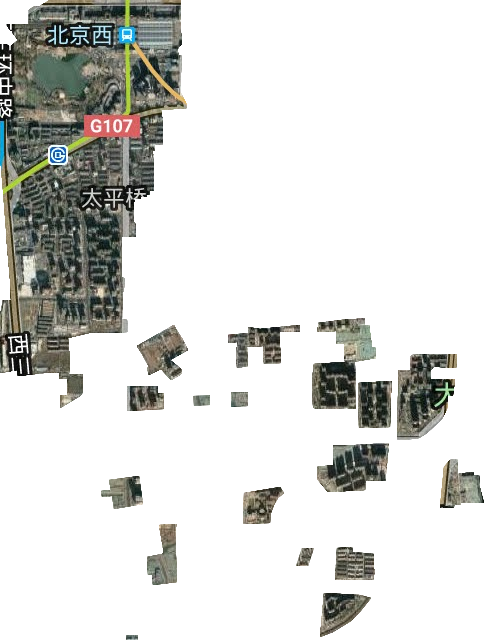 太平桥街道卫星图