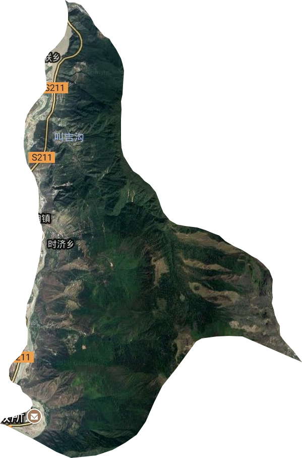 时济乡卫星图