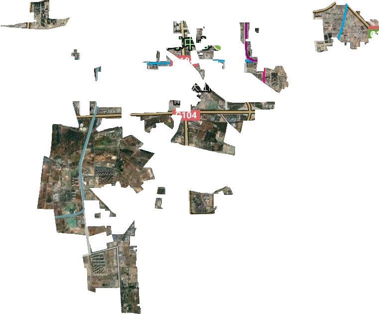 南苑地区办事处卫星图