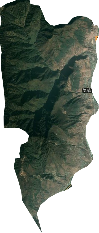 德威乡卫星图