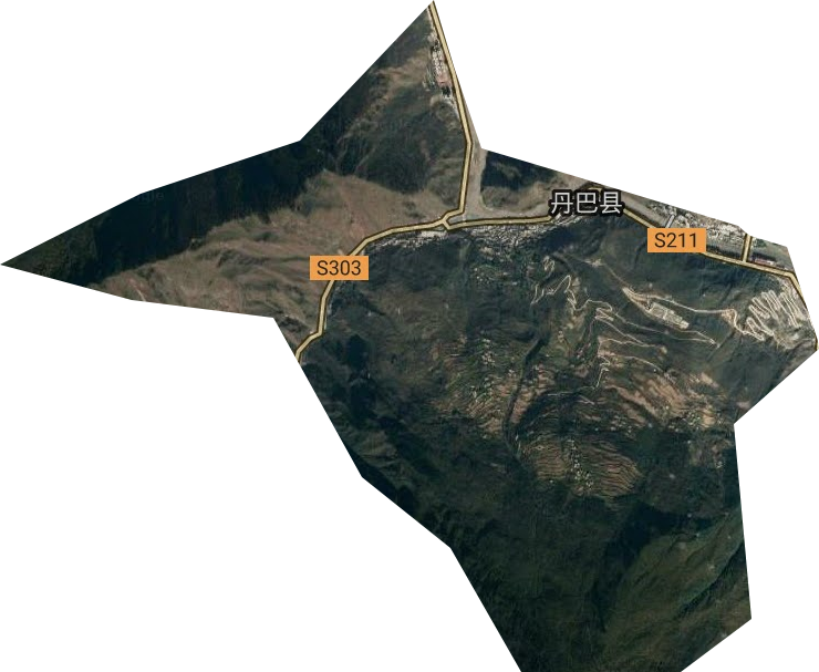 章谷镇卫星图
