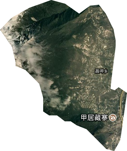 聂呷乡卫星图