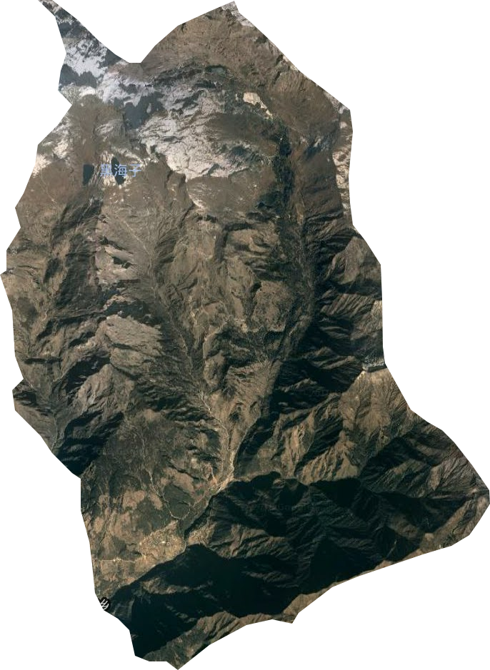 俄尔彝族乡卫星图
