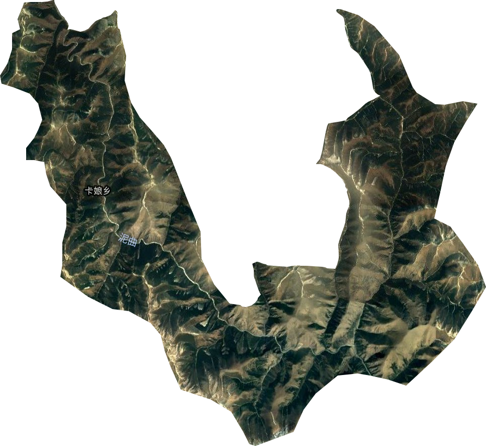 卡娘乡卫星图