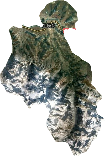 生康乡卫星图